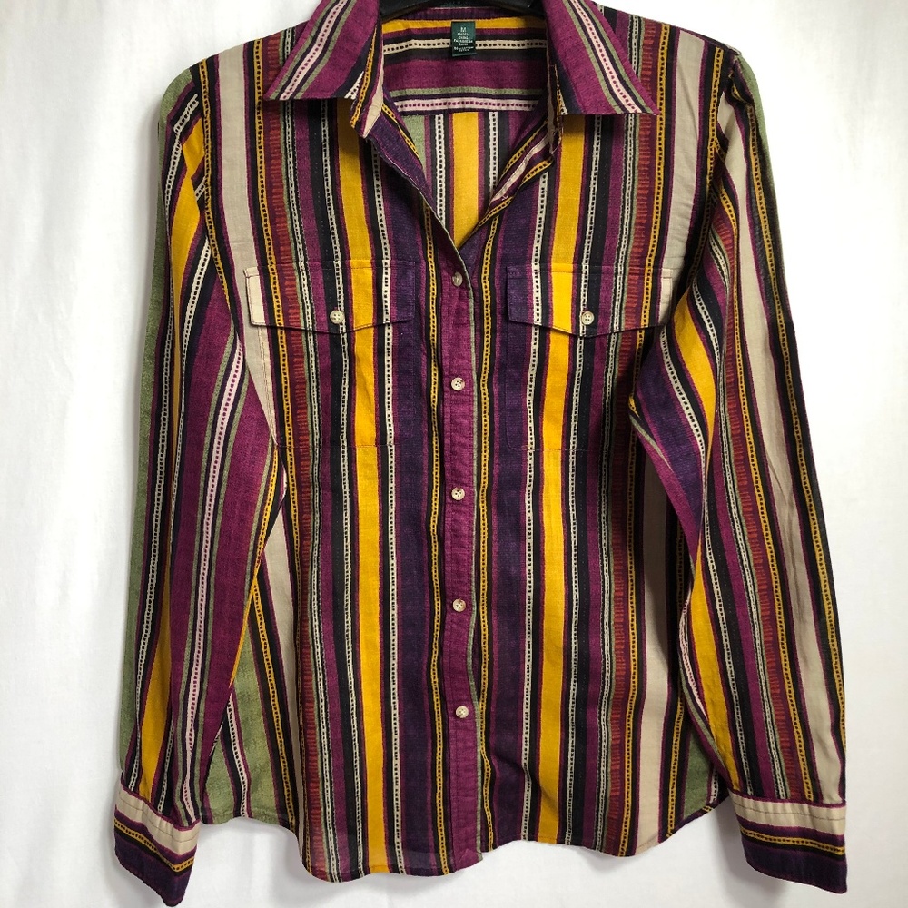 Lauren by Ralph Lauren Multi-colored Blouse - S